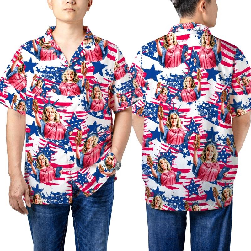 Funny 4th Of July 3D Beach Hawaiian 2025 Summer Shirt, You Look Like The 4th Of July shirt, Hawaiian Shirtstyle{n002}2