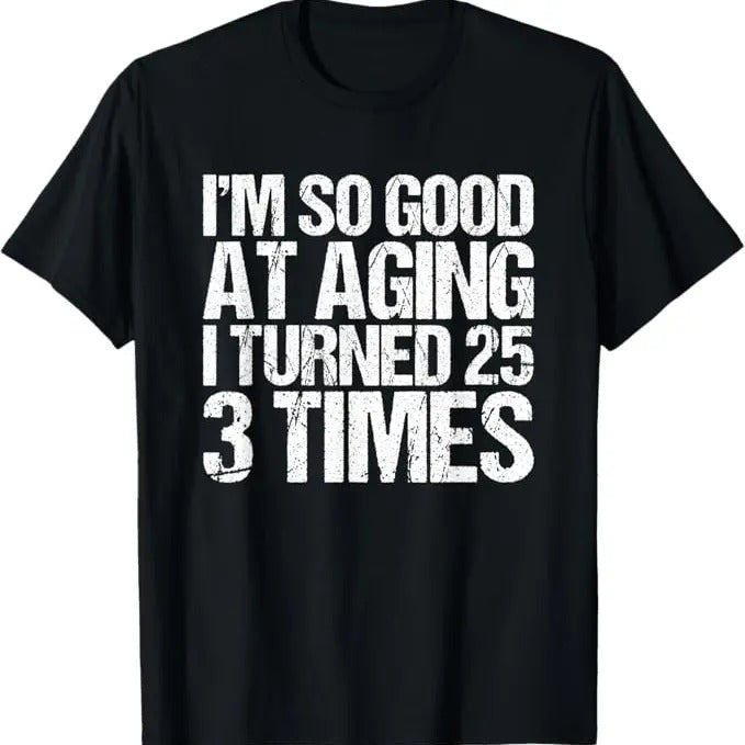 Funny Birthday Shirts, 75 Years Old 1945 B Day Gift Funny 75th Birthday T-Shirt - Menswear Top