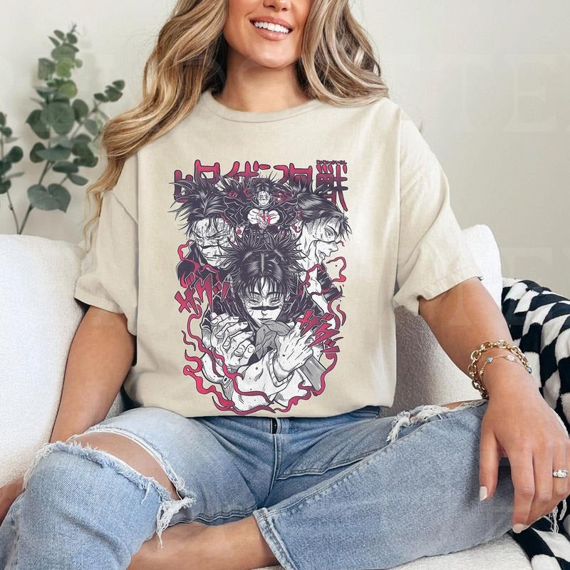 Funny Choso JJK Tshirt Crewneck Hoodie, Anime Otaku Sweatshirt