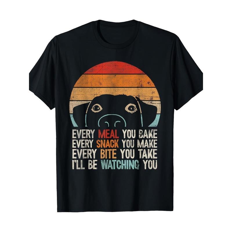 Funny Dog, Retro Dog, Dog Owner, Dog Humor, Dog Lover T-Shirt - 220g made in usa