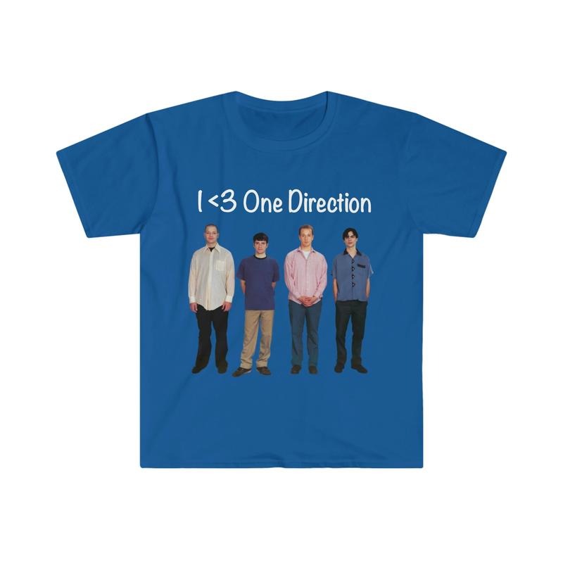 Funny Meme Tshirt One Direction Weezer Tee I Love Heart 1d Parody Joke Tee Gift Shirt Pun Gift For Him Gift For Her Gift For Them sweater