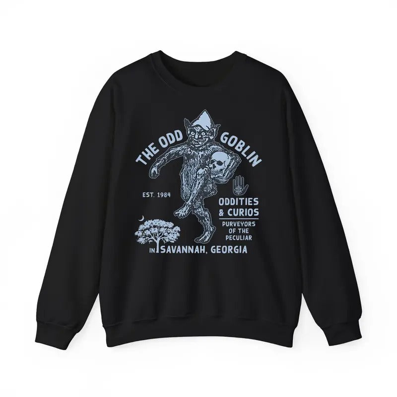 Funny Meme, The Oddities Goblin Sweatshirt, Weird Shirt For Men And Women, Unusual Comfort Occult Merch, Original Goblin Mode Strange Sweatshirt