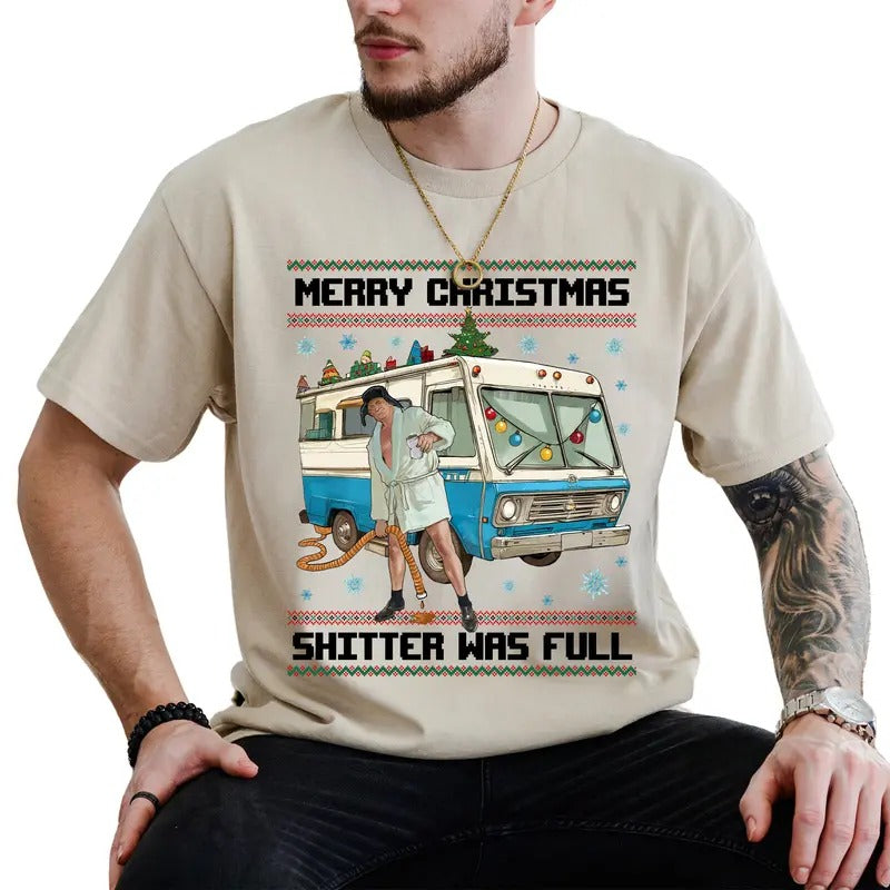 Funny Merry Christmas Graphic Tee, President 47 Make Christmas Great Again Shirt For Men, Trummp Holiday Unhinged Tee, Christmas Gifts For Him