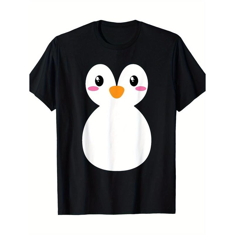 Funny Penguin says zookeeper animals love penguin T-shirts, men's T-shirts Made in USA
