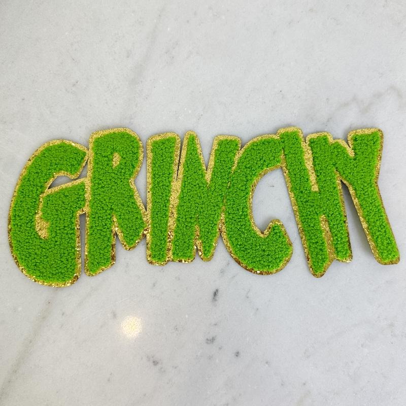 GREEN Word Clothing PATCH ONLY
