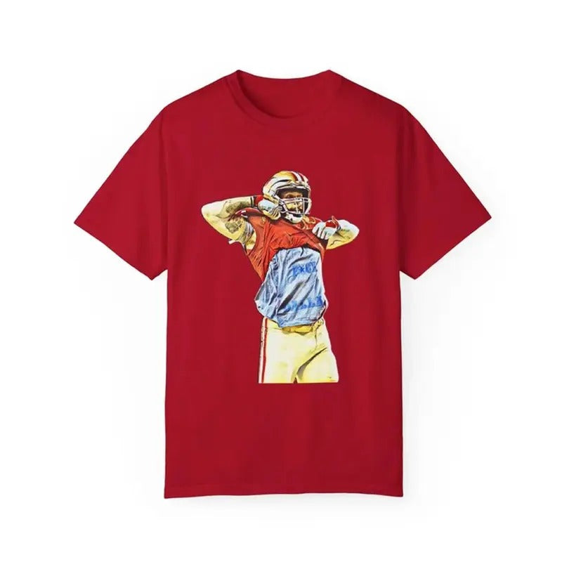 George Kittle Dallas T Shirt V2, San Francisco Football, F Dallas Tee Tops Underwear Crewneck Menswear  Tshirt Streetwear Tshirt Streetwear