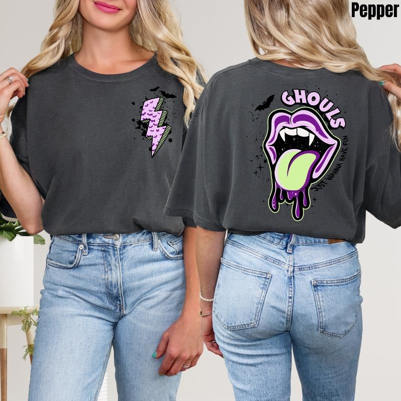 Ghouls Just Wanna Have Fun Comfort Colors T-Shirt 'NLB'