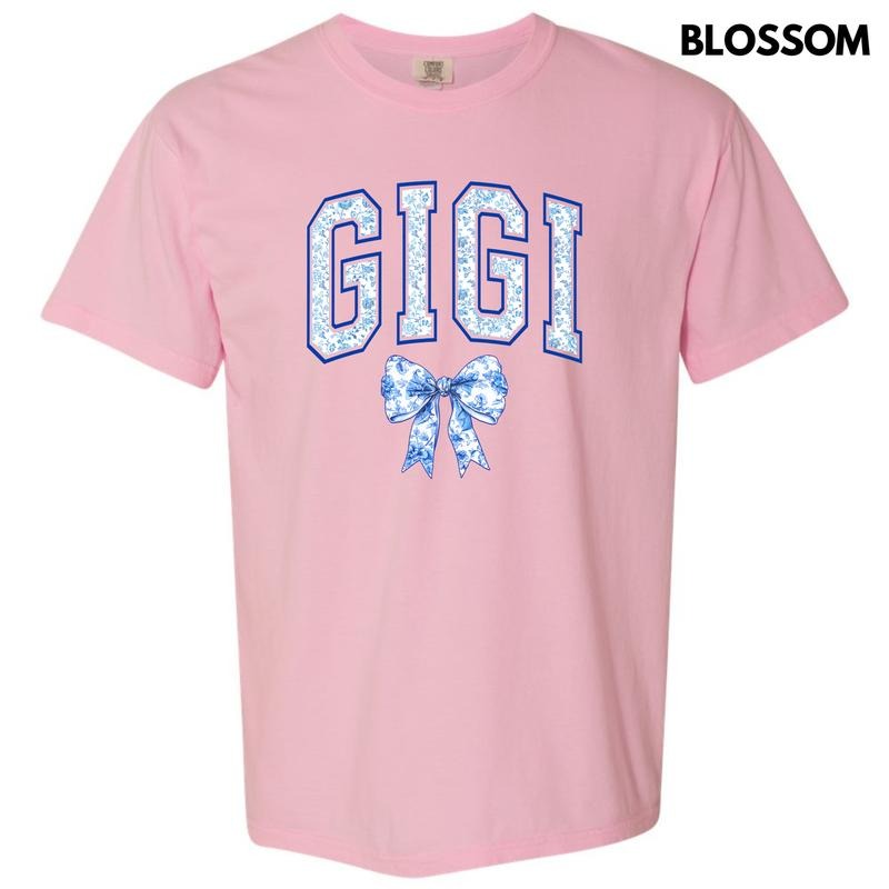 Gigi Ginger Jar Florals Comfort Colors T-Shirt 'NLB'