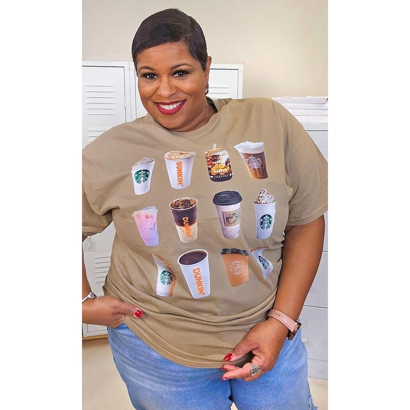 Give Me All the Coffee Graphic T-Shirt