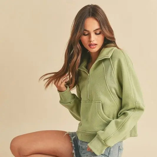 Give You A Chance Sage Pullover