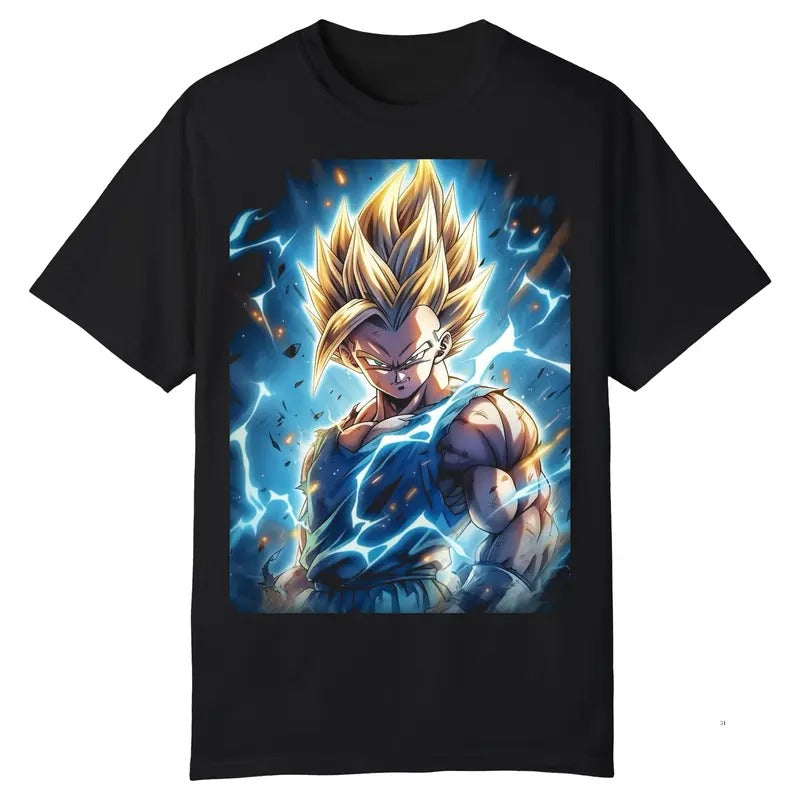 Gohan Vinge Tee, Dragon Ball Graphic T-Shirt, Gohan Supper Saiyan Shirt, Gohan Shirt, Anime Shirt, Dragon Ball Z Vintage Anime Shirt, Unisex T-Shirt, Gift For Anime Fans