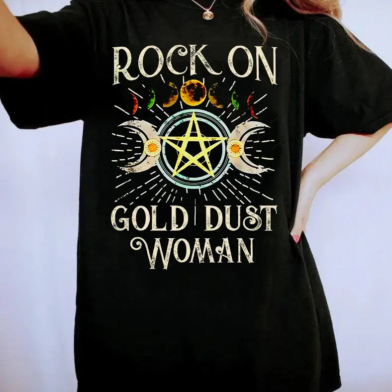 Gold Dust Shirt Sweatshirt Hoodie, Old School Band Shirt, Retro Music Shirt, Rock Band Tee, Gift For Fan