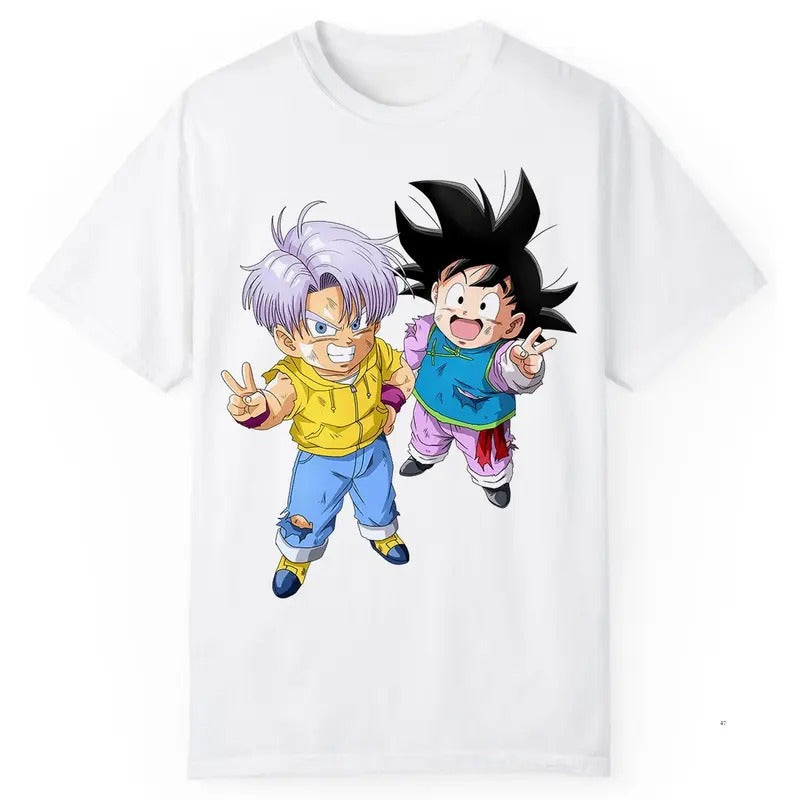 Goten And Trunks Graphic T-Shirt, Teammate Shirt, Dragon Ball Z Anime Shirt, Goten Shirt, Trunks Shirt, Dragon Ball Merch, Anime Shirt, Unisex T-Shirt, Gift for Anime Fans