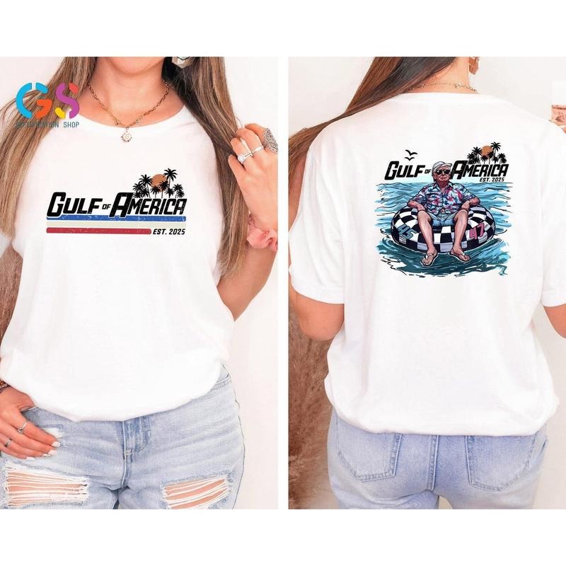 Gulf of America Shirt, Chillin' at the Gulf of America Shirt, Gulf Of Usa Tee, Gulf of Mexico Tee