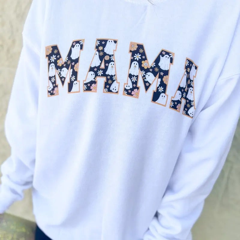 Halloween Mama Graphic Sweatshirt