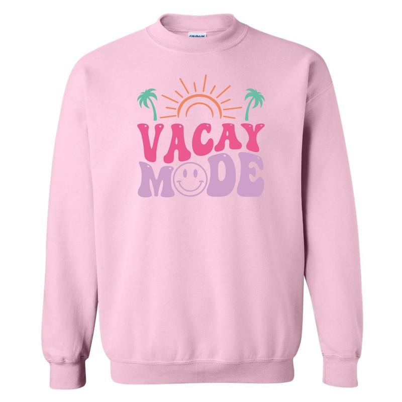 Happy Vacay Mode Sweatshirt 'NLB'