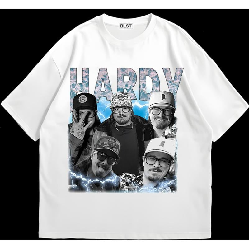 Hardy Vintage T-Shirt Vintage 90s Graphic Tee Gift for Her Cozy Graphic T-Shirt for Chilly Days