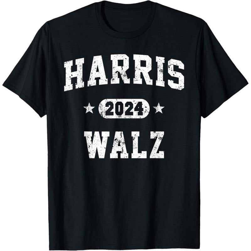 Harris Walz 2024 Vintage Team T-Shirt made in usa