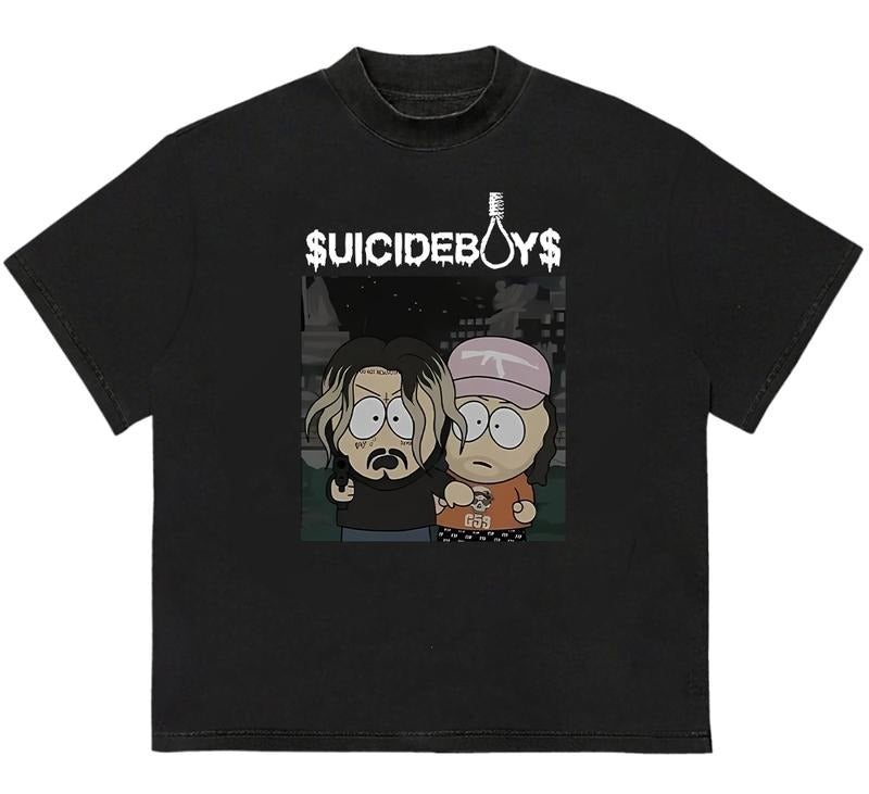 Hip Hop Group $uicideboys G59 Meme T-Shirt Cotton Comfort Trendy Gift for Him