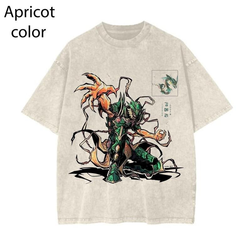 Hoenn legends Pokemon Graphic Tee, Pokemon Shirt Graphic Tee, PKM Shirt, Anime Shirt, vintage T-shirt Womenswear Cotton Top