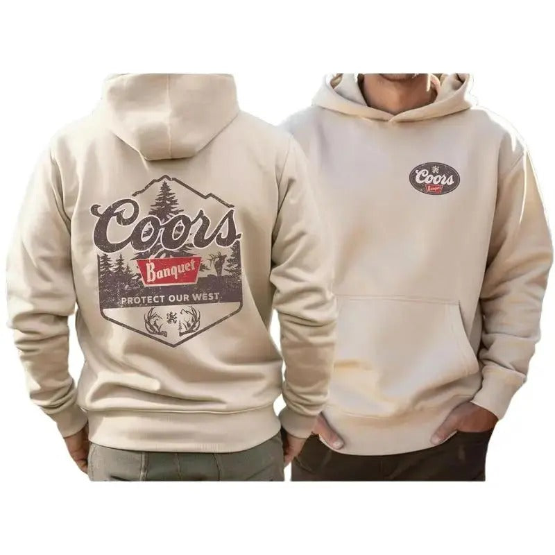 Coors Banquet Elk Hoodie Coors Hunting Hoodie Coor - Unisex Sweatshirt/T-shirt/Hoodie For Men And Women Classic Halloween