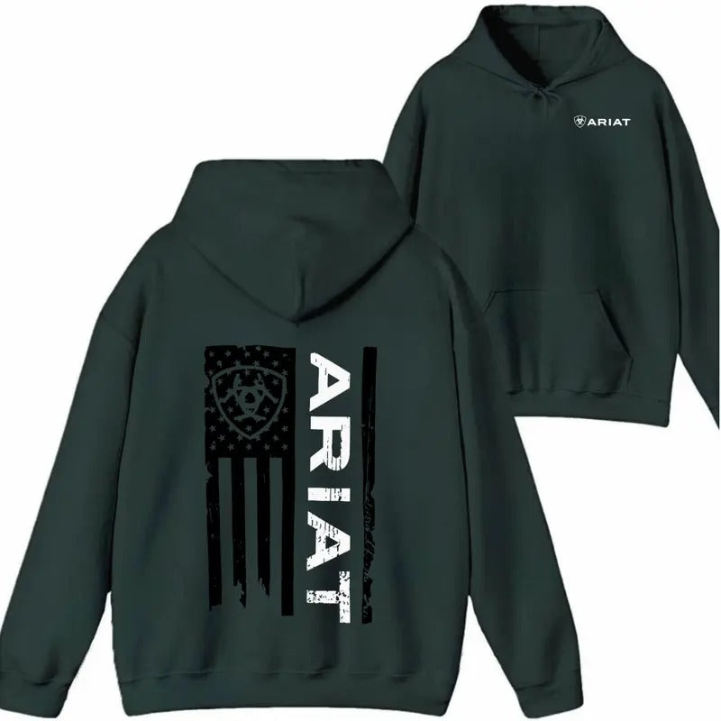 Western Ariat Merica Flag Shirt/Sweatshirt/Hoodie