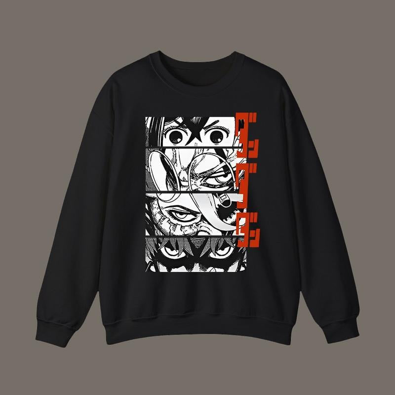 Dandadan Anime Eyes Kaji Essential V2 Shirt, Dandadan Anime Shirt Unisex Tee, Vintage Unisex Crewneck T Shirt/Sweatshirt/Hoodie