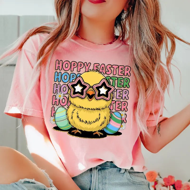 Hoppy Easter DTF Transfers - THIS IS NOT A SHIRT