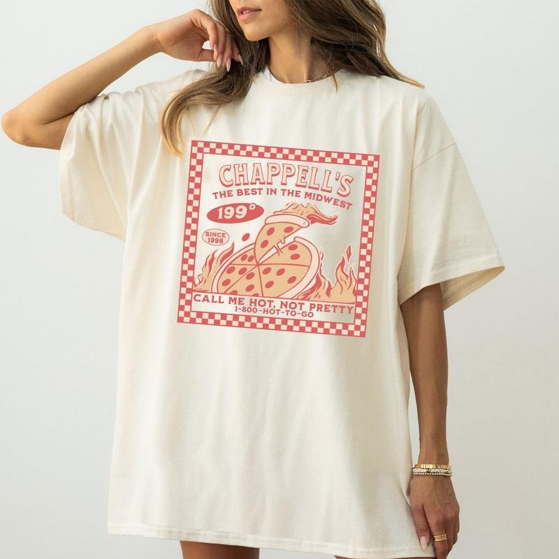 Hot To Go Chappel Shirt,  Chappell's Pizza Midwest Princess Tour