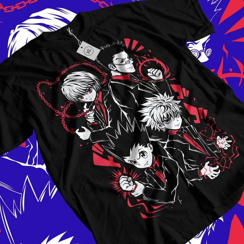 Hunter X Hunter T-Shirt S-4XL Gon Killua Anime Manga Unisex Tshirt T-Shirt S-4XL Tshirt S-4XL