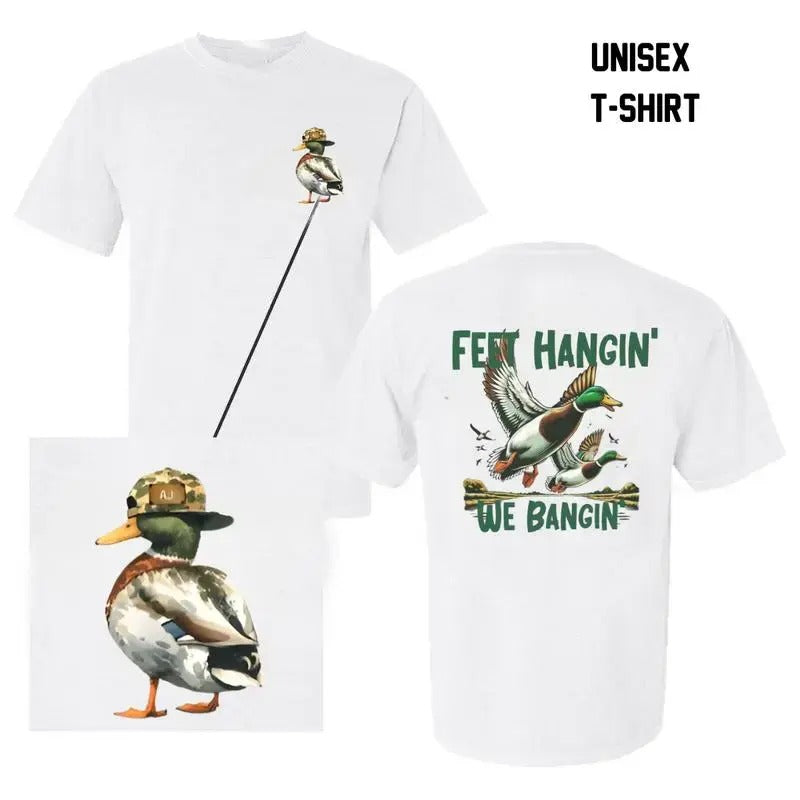 Hunting and Fishing Life T-Shirt Duck Hunting Shirt Classic Tee For Men For Women
