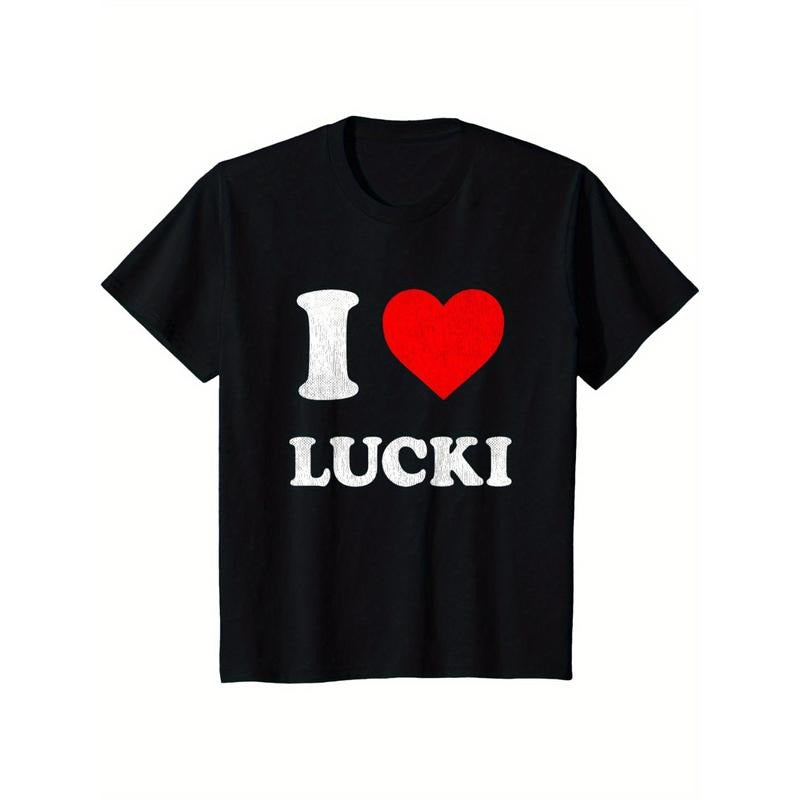 I Love Lucki Shirt T-Shirt made in usa