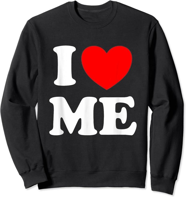 I Love Me Unisex Crewneck Sweatshirt