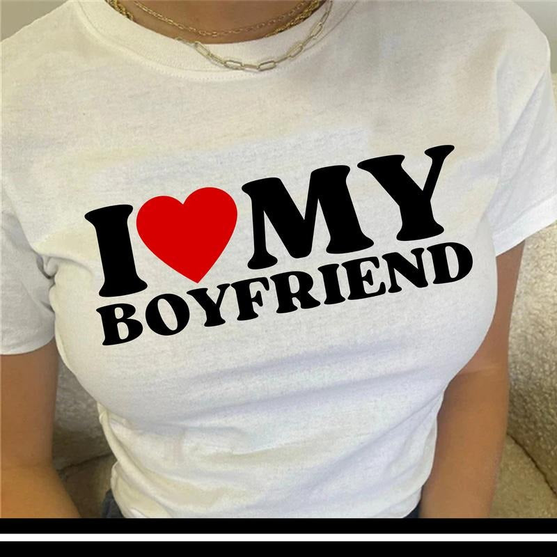 I Love My Boyfriend T Shirt - Lovers - Boyfriend Tee - Love T-shirt, sweater and Hoodie