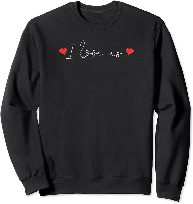 I Love Us Unisex Crewneck Sweatshirt
