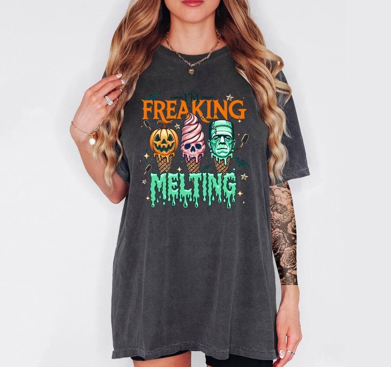 I'm Freaking Melting - T-Shirt, Unisex Size, Funny Tee, Comfortable Shirt, Hallowen Theme