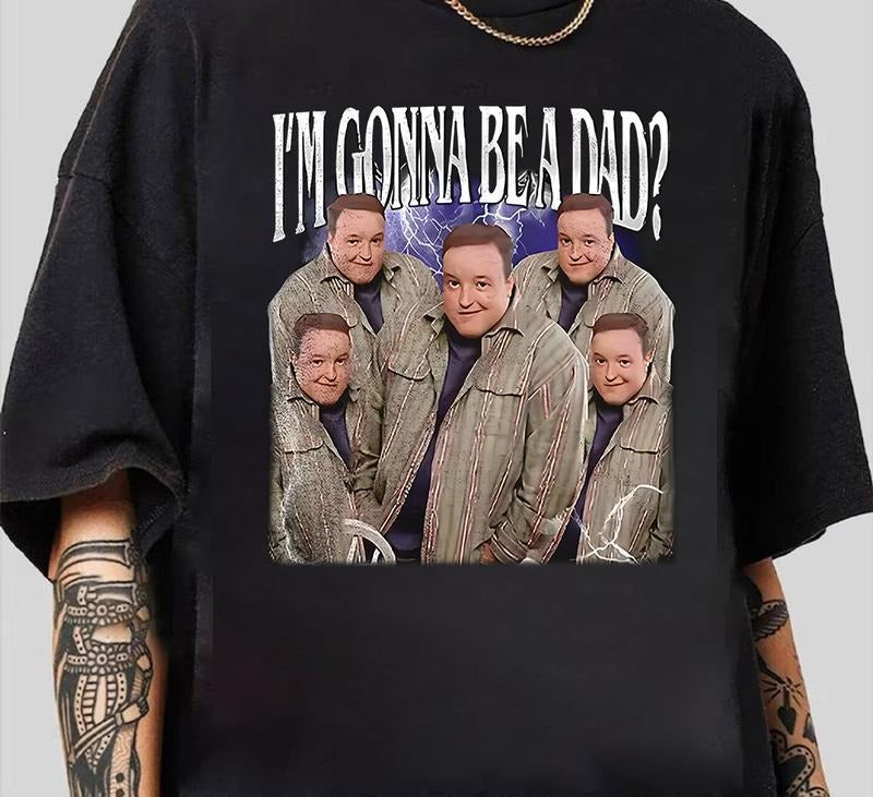 I'm Gonna Be A Dad Funny Tlou Kvin james Shirt Graphic Tees T-Shirt Bold T-Shirt for Night Out Vibes