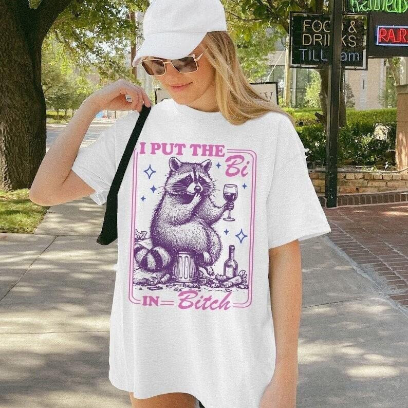 I put the bi in bitch | bisexual shirt | bi pride shirt | subtle bisexual | pride merch | funny bisexual | bi clothing | bisexual sweater T-shirt, sweater and Hoodie