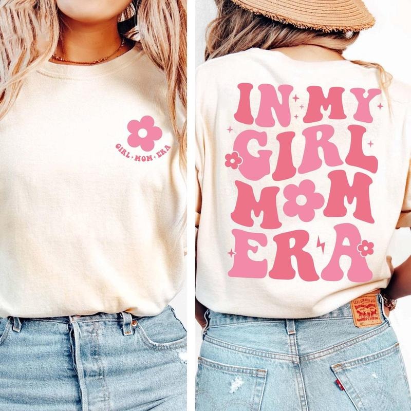In My Mom Era 2 Sides Shirt, Trendy Mom Shirt, Mothers Day Shirt, Xmas Mom Birthday Gift, Girl Mama Sweatshirt, New Mom Shirt, Mama Life Shirt