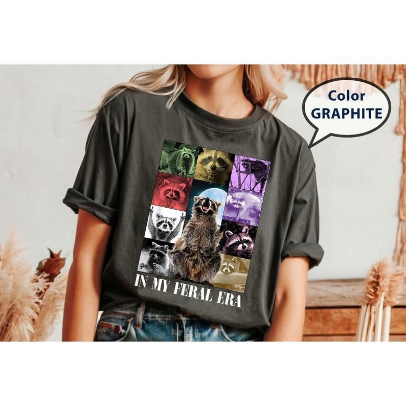 In my Feral Era shirt, raccoon shirt, funny raccoon meme shirt, raccoon lover shirt T-shirt, sweater and Hoodie