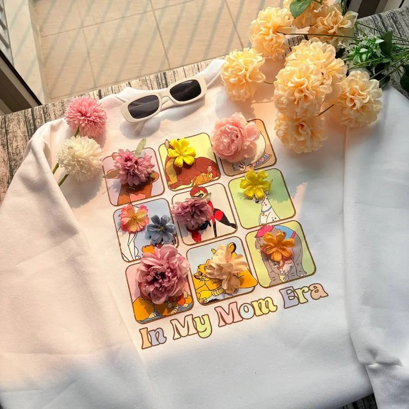 In my mom era t-shirt, sweatshirt, hoodie, Mom Gift, Mother's Day Shirt, Mother's Day Gift, Mom Shirt, Happy Mother's Day Shirt