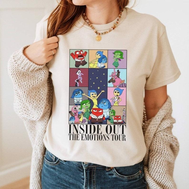 Inside Out The Emotions Tour Shirt, Inside Out Characters Shirt