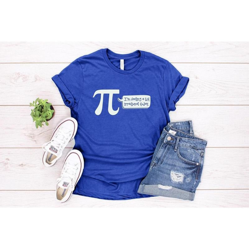 Irrational Pie Tshirt , Funny Pi Day Sweatshirt, Cute Pi Day hoodie, Math Teacher Shirt, Math Teacher Gift, Math Lover Shirt, Pi Day Gift