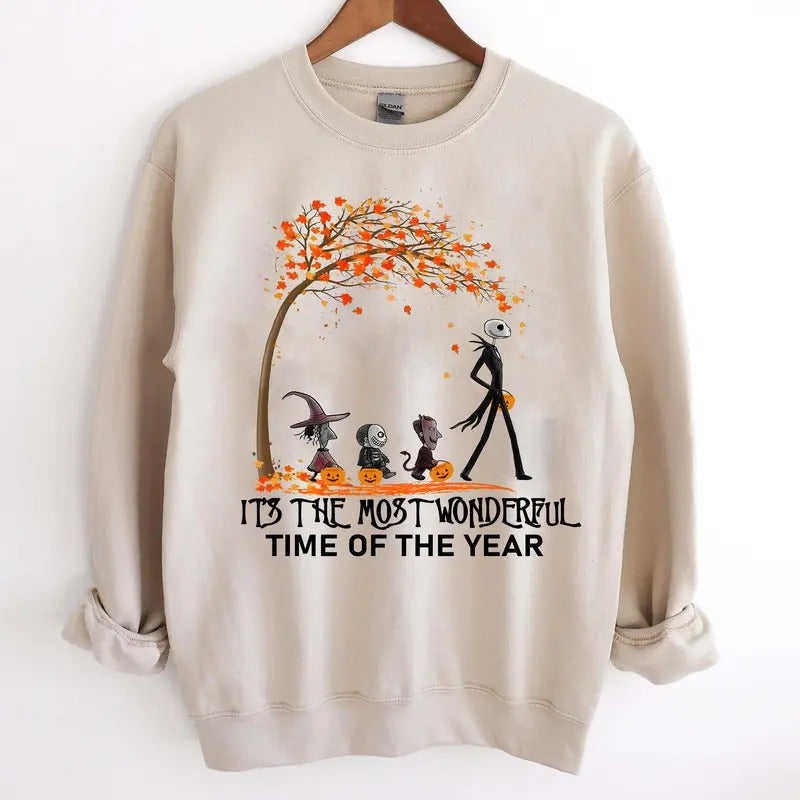 It's The Most Wonderful Time Of The Year Halloween T-shirt, Retro Halloween Shirt, Halloween Gift, Halloween Sweatshirt