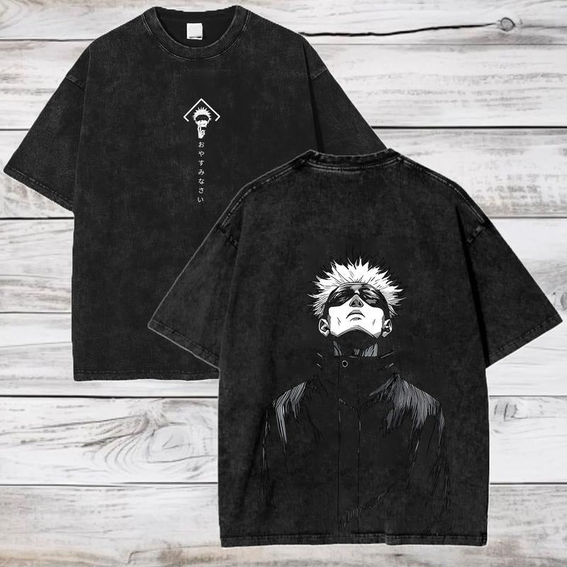 JJK Anime T-shirt, Satoru Gojo Anime Tee, Gift for Him