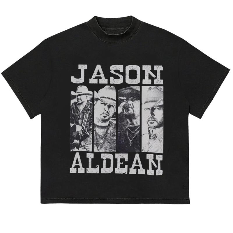 Jajasonjanos Music Western Country Vintage_bl T-Shirt Pair with Anything