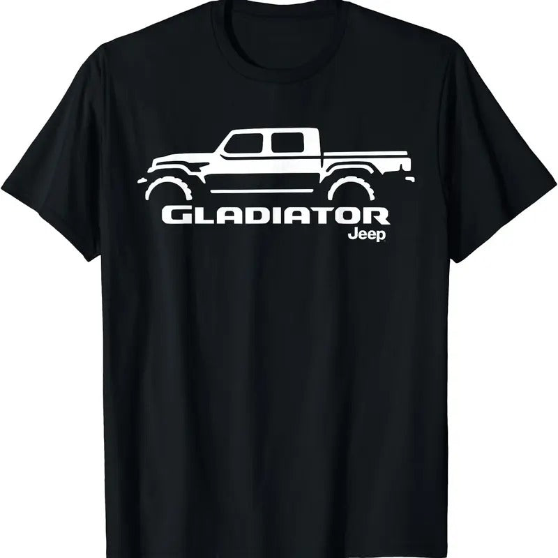 Jeep Gladiator T-Shirt Unisex Cotton Top with Graphic Design