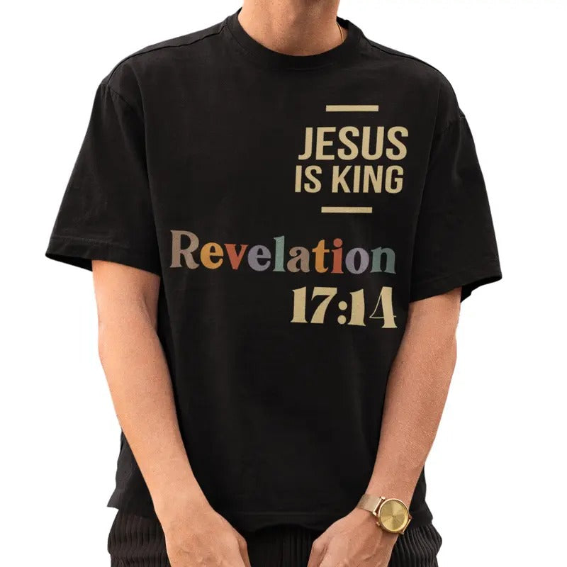 Jesus is King T-Shirt, Unisex Shirt, Menswear Top, Womenswear Top