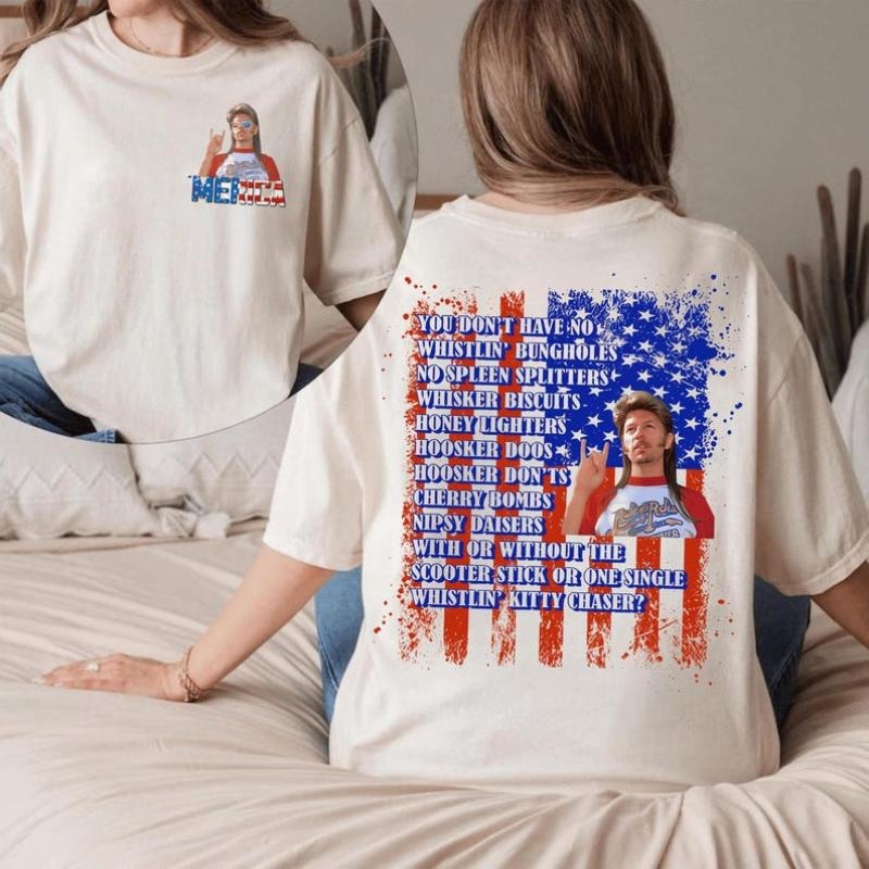 Joe Dirt Merica Shirt, Funny 4th of July Tee, Patriotic Joe Dirt Sweatshirt, Independence Day Hoodie, Happy Fourth of July USA Shirt