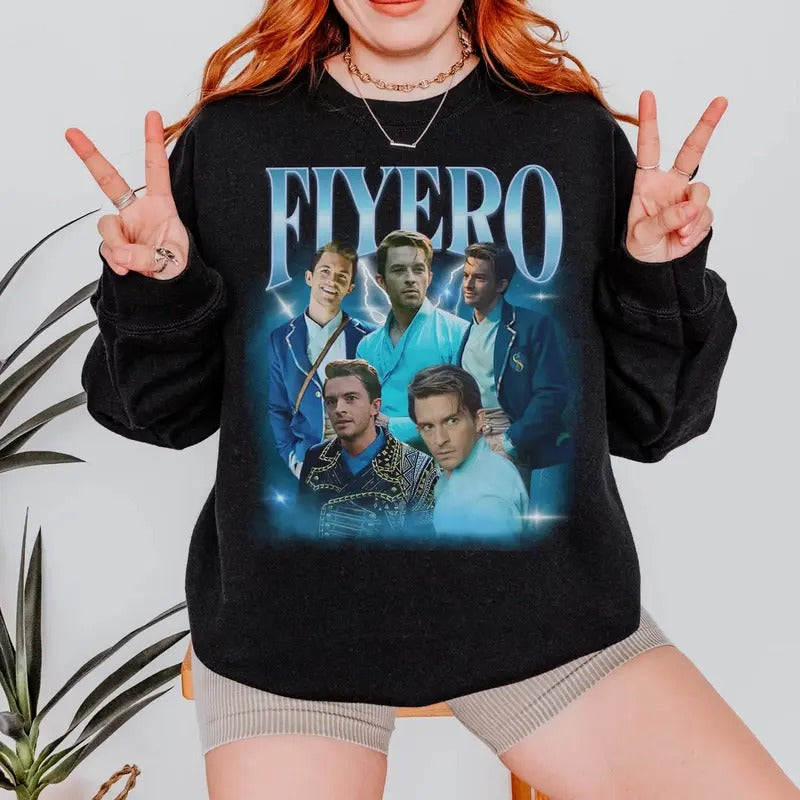 Jonathan Bailey Fiyero Wicked Vintage T-shirt, Wicked Movies SweatshirtWizard of Oz, Broadway Merch Shirt, Gift For Movies Lovers Casual Clothing
